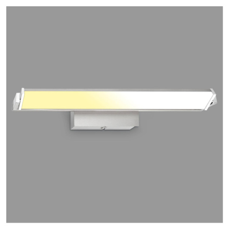 Briloner Nástěnné svítidlo LED Udonga, otočné, CCT, stmívatelné, nikl