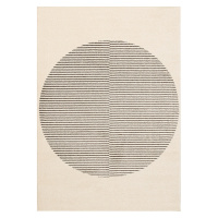 Dekoria Koberec Sevilla paper white/grey 120x170cm, 120x170cm