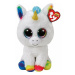 Meteor TY Beanie Boos PIXY - bílý jednorožec 15cm