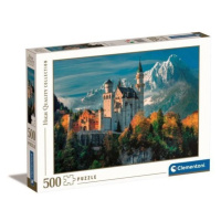 Clementoni Puzzle 500 dílků Zámek Neuschwanstein 35146