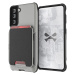 Kryt Ghostek Exec4 Gray Leather Flip Wallet Case for Samsung Galaxy S21