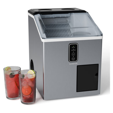 Klarstein Bullet Ice výrobník ledu, 15 kg ledu denně, Bullet & drcený led, Nerezová ocel