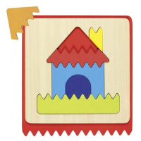 Hmatová hra puzzle Montessori