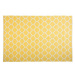 Kanárkově žlutý oboustranný koberec s geometrickým vzorem 160x230 cm AKSU, 141840