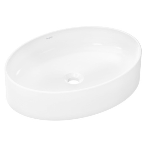 Hansgrohe Xuniva D umyvadlo na desku 55x40 cm bez otvoru pro baterii, bez přepadu 61 072 450