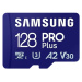 Samsung micro SDXC 128GB PRO Plus + USB adaptér MB-MD128SB/WW Modrá