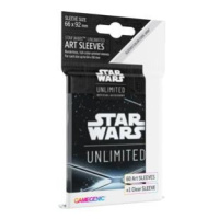 Gamegenic Star Wars: Unlimited Černé Logo Obaly (60ks)