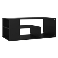SHUMEE Konferenční stolek černý 100 × 50 × 40 cm dřevotříska, 806922