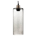 Solbika Lighting Závěsné svítidlo Válec ze sodového skla kouřově šedý Ø 12cm