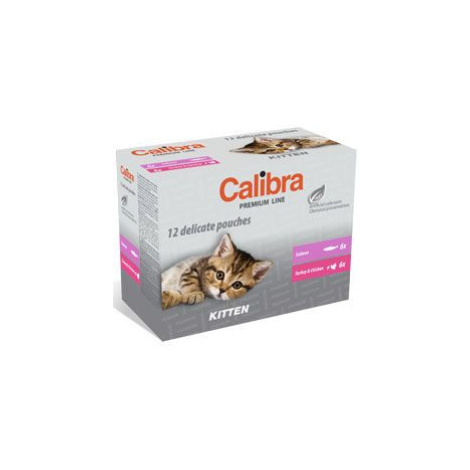 Calibra Cat  Kapsa Premium Kitten Multipack 12x100g