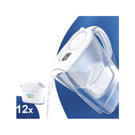 BRITA Marella 2,4 l bílá 2024 + 12 MAXTRA PRO All in 1