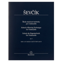 MS Škola smyčcové techniky pro violoncello op. 2, sešit I a II - Otaka