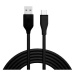 Kabel SOLIGHT SSC1602-S USB 2.0/USB-C 3.1. 2m Black