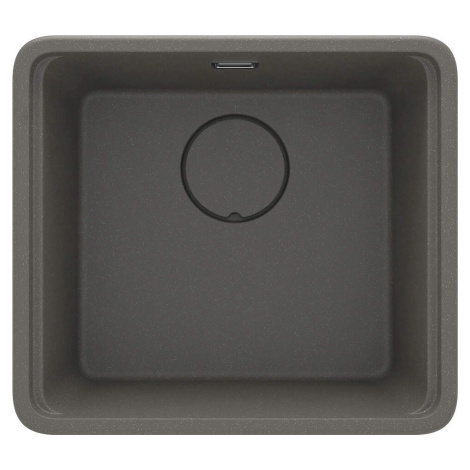 DEANTE Momi anthracite metallic Granitový dřez, 1-bowl ZKM_T10A