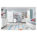 Dětská postel bjorn 90x200cm s úložným prostorem, skandinávský styl