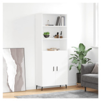 vidaXL Skříň highboard bílá 69,5 x 34 x 180 cm kompozitní dřevo