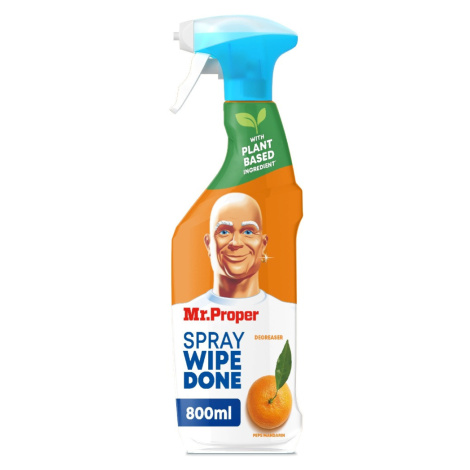 Mr. Proper Kitchen Mandarine Wipe Done odmašťovací čisticí sprej 800 ml MR.PROPER