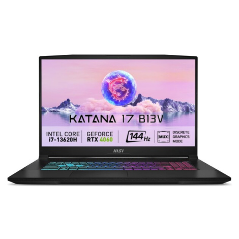 MSI Katana 17 (B13VFK-249CZ) černý