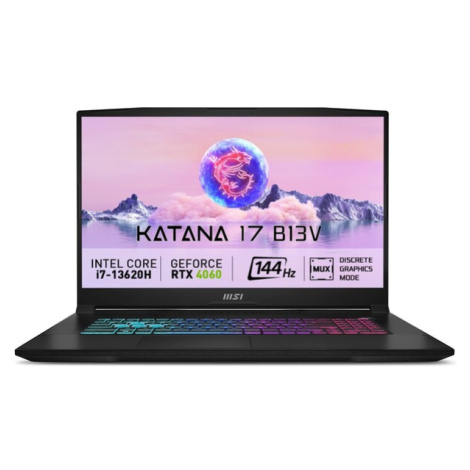 MSI Katana 17 B13VFK-249CZ - notebook - černý