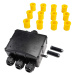 Light Impressions Deko-Light venkovní 4-násobný-rozbočovač pro 2-4 kabely 4-14 mm 930735