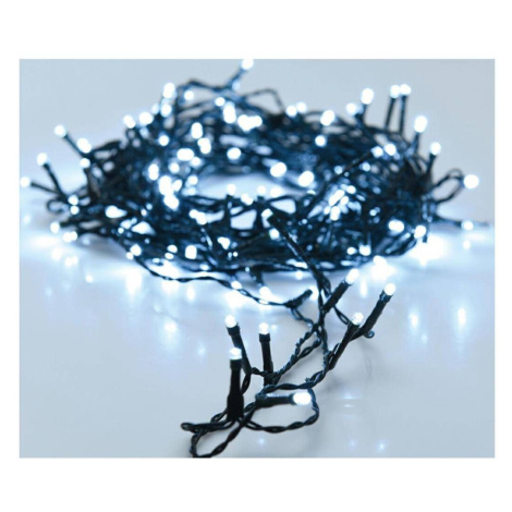 DekorStyle Vánoční světelný LED řetěz Decor II 18 m studená bílá