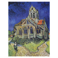 Obrazová reprodukce The Church at Auvers-sur-Oise, 1890, Vincent van Gogh, 30 × 40 cm