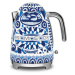 Rychlovarná konvice Smeg 50's Style Dolce & Gabbana KLF03DGBEU / 2400 W / 1,7 l / série Blu Medi