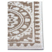 NORTHRUGS - Hanse Home koberce Běhoun Twin Supreme 105445 Linen – na ven i na doma - 80x350 cm