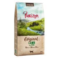 Purizon granule, 6,5 kg - 5,5 + 1 kg zdarma! - Adult jehněčí s rybou – bez obilnin