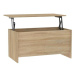 Shumee Konferenční stolek dub sonoma 102 × 55,5 × 52,5 cm kompozitní dřevo