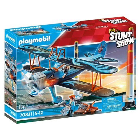 PLAYMOBIL Air Stuntshow 70831 Dvouplošník "Fénix"