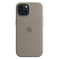 Kryt Apple iPhone 15 Silicone Case with MS - Clay