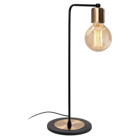 Stolní lampa v černé a bronzové barvě (výška 52 cm) Harput – Opviq lights