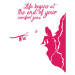 Ilustrace Life begins - Pink, 30x40 cm