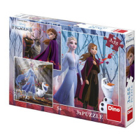 FROZEN II 3x55 Puzzle NOVÉ