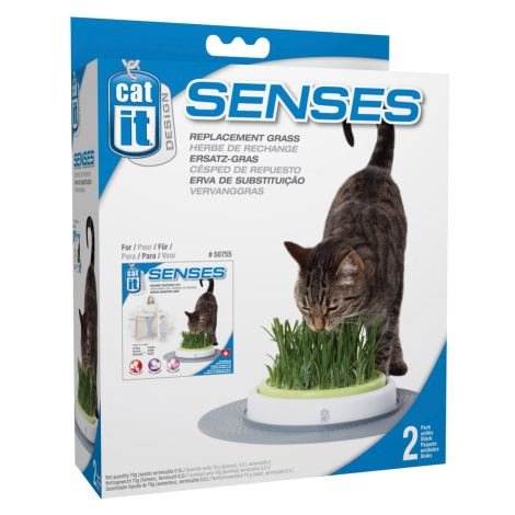 Catit Senses sada 2 balení k doplnění zahradní trávy