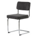 Furniria Designová konzolová židle Denise šedá
