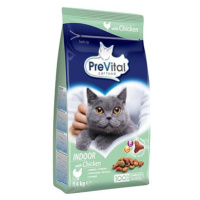 PreVital granule s kuřecím pro kočky žijící v bytě 1,4 kg