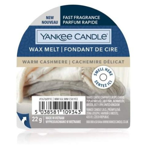 Vosk YANKEE CANDLE 22g Warm Cashmere Z-TRADE
