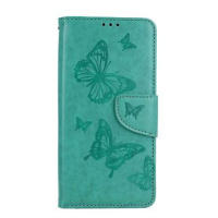 TopQ Pouzdro Samsung A54 5G knížkové Butterfly zelené 111889