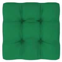 SHUMEE Poduška na pohovku z palet 12 × 60 × 60 cm, zelená