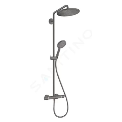 HANSGROHE Croma Select S Sprchový set Showerpipe 280 s termostatem, EcoSmart, kartáčovaný černý 