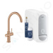 Grohe 31455DL1 - Dřezová baterie s chladícím zařízením a filtrací, kartáčovaný Warm Sunset