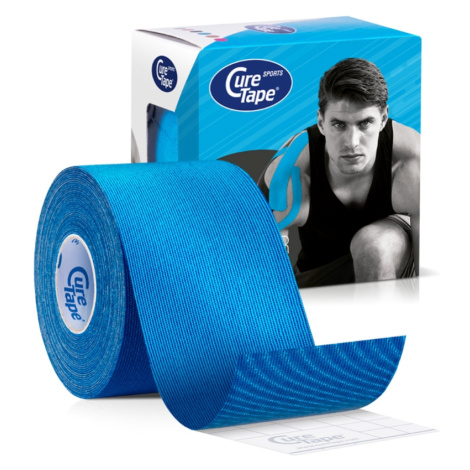 CureTape Sports 5 cm x 5 m kineziologický tejp modrý