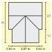 Vitavia Sirius číre sklo 3 mm zelený LG1206