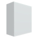 ArtExt Kuchyňská skříňka horní SILVER | W2 60 Barva korpusu: Grey