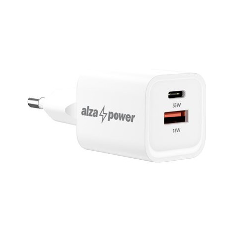 AlzaPower G400CA Fast Charge 35W bílá