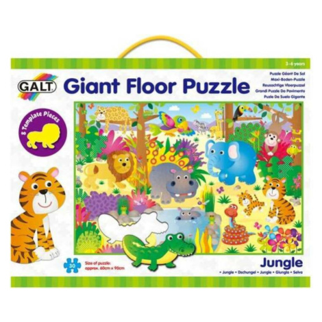 Galt Velké podlahové puzzle - zvířátka v džungli