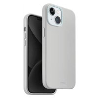 Pouzdro pro iPhone 15 Uniq Magclick Charging, světle šedé