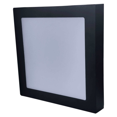 Svítidlo LED Greenlux Fenix Square 18 W 2 800 K černá